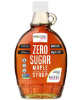 Wholesome Yum Zero Sugar Maple Syrup (Keto Maple Syrup) With Monk Fruit & Allulose - Natural Sugar Free Pancake Syrup - Non GMO, Low Carb, Gluten Free, Vegan, No Aftertaste (12 fl oz)