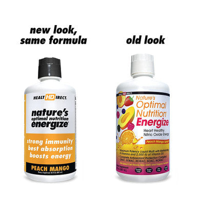Nature's Optimal Nutrition Energize 30oz + Aminosculpt Sugar-Free Cherry Collagen 15oz Bundle