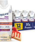 Ensure Max Protein CafÃƒÆ’Ã‚Â© Mocha Shake, 30g High Protein, 12 Pack | 30g Protein to Support Muscle Health & Manage Hunger for Adults, Each Protein Shake has 1g Sugar, 150 Calories, 4g Fiber