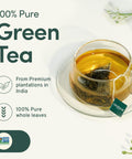 Vahdam Green Tea Variety Pack Sampler Assortment (60 Pyramid Tea Bags 6 Flavor) | Non-GMO Project Verified Premium Tea with No Artificial Ingredients