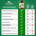 Zazzee Extra Strength Pomegranate 20:1 Extract, 40% Ellagic Acid, 500 mg, 120 Vegan Capsules, Immune and Antioxidant Support, Non-GMO and All-Natural