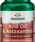 Swanson Krill Oil & Astaxanthin 30 Sgels