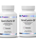 Tesseract Medical Research QuerciSorb SR Immune Support Supplement and Tetracumin SR Sustained Release Joint & Muscle Supplement