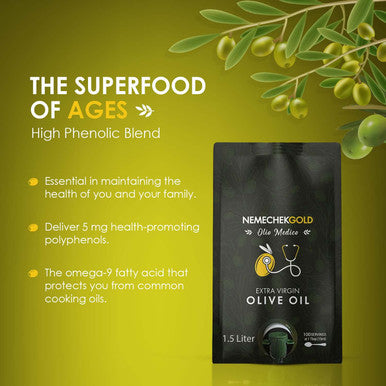 Nemechek Gold Extra Virgin Olive Oil 1.5 liters