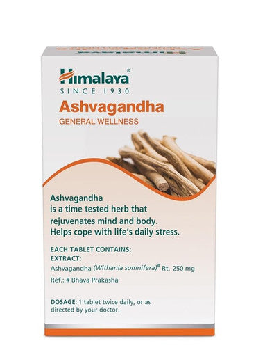 Himalaya Organic Ashwagandha 60 Day Supply Herbal Adrenal Support for Stress Relief Energy Support and Occasional Sleeplessness USDA Organic Non-GMO Vegan Gluten Free 670 mg 60 Caplets
