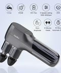 Mini Massage Gun With Double Heads, Deep Tissue Percussion Muscle Massage Gun For Therapy And Relaxation, Portable Handheld Massager Gun For Athletes Relieving Pain, Soreness And Stiffness