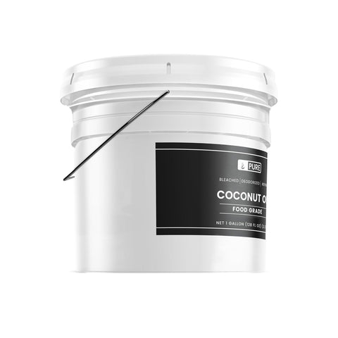 Pure Original Ingredients Coconut Oil (1 Gallon) Hexane-Free & Gluten-Free, Non-Hydrogenated