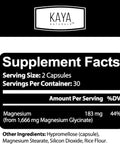 Kaya Naturals CrampAWay Magnesium Glycinate 183mg (180 Count (Pack of 1))