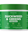 Vinatura Duckweed & Greens Powder - Smoothie Mix With Super Greens: Kale Powder, Spinach Powder, Broccoli, Duckweed Supplement