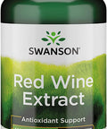Swanson Red Wine Extract 500 Milligrams 90 Capsules
