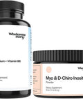 3in1 Zinc Picolinate Magnesium Glycinate Supplements with Vitamin B6 MyoInositol DChiro Inositol Powder Blend