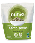 Nutiva, Hemp Seed Shelled Organic, 8 Ounce