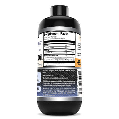 Amazing Formulas Black Seed Oil 16 Oz | Natural Cold Pressed Black Cumin Seed Oil From 100% Genuine Nigella Sativa | Non-Gmo | Gluten Free