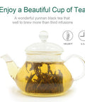 Fullchea - Imperial Golden Monkey Tea - Yunnan Black Tea Loose Leaf - Chinese Yunnan Pure Gold Tea - Naturally with Roasted Nuts Flavor - Health Tea - 4oz / 113g