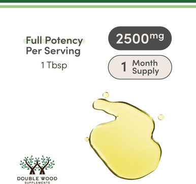 Double Wood Supplements Liquid Collagen 2500mg of Hydrolyzed Bovine Collagen Type 1 3 and Grassfed 32 Servings for Women and Men 30 mcg of Biotin Sugar Free Pear Flavor