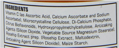 Natures Aid - Vitamin C 1000Mg Tablets - Low Acid - 90s