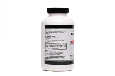 Beverly International Muscularity Specialty BCAA Formula 180 Capsules. Branched Chain Amino Acids + Chromium Picolinate B6-B12. Improves Energy Metabolism Muscle Recovery Muscle Guard.