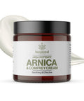 Benatural Essentials All Natural Arnica & Comfrey Cream 100g | For Sprains & Bruises | Botanical Cream for Skin Comfort After Activity | With Jojoba Oil & Vitamin E | pH Balanced | Made in the UK