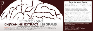 Chocamine Cocoa Extract Powder 125 Grams Oxidation Support Supplement Promotes Energy Endurance and Stamina Supports Mental Acuity Concentration and Mood