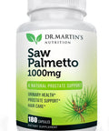 USA Grown Saw Palmetto | 180 Capsules Prostate Health Supplement | Hair Growth for Men & Women | Support to Help Maintain Normal Urination Frequency & Natural DHT Blocker to Help Prevent Hair Loss