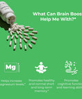 Jigsaw Health Brain Boost Magnesium L-Threonate Supplement, 90 Capsules