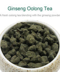Fullchea - Ginseng Oolong Tea - Oolong Tea Loose Leaf - Imperial Ginseng Tea - Natural Ren Shen with Unique Aroma and Taste 8oz / 226g