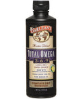 Barleans Master Blend Total Omega 369 Lemonade Flavor Oil Supplement with 6468mg of Omega 3 EPA/DHA/ALA Vegan Non GMO Gluten Free 16Ounce