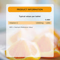 Healthspan Vitamin C 1,000mg (5 Months' Supply) | Support Your Immune Health | Reduces Tiredness & Fatigue and Supports Joint, Skin & Bone Health | Vegan