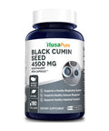 Full Spectrum Black Cumin Seed Extract 4500mg 180 Veggie Powder Caps (Extract Ratio 10:1, Non-GMO & ) Non-Oily