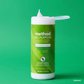 Method PRODUCTS PBC 1880 Lime and Sea Salt All-Purpose Cleaning Wipes 30-count
