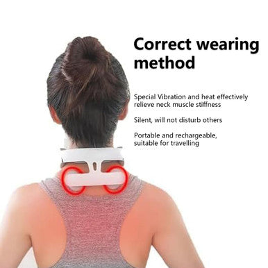 Cbdywvr Vitality Magic Pro 2.0 Neck Massager2025 Upgraded 4-Head Magic Pro 2.0 Neck MassageWith 6 Vibration Modes & 15 Intensity LevelsPromote Muscle Relaxation (White)