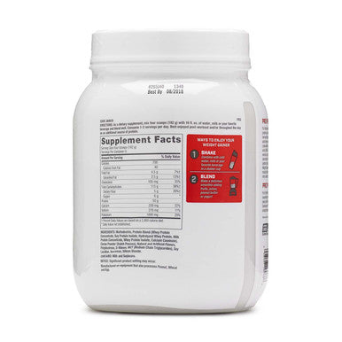 Gnc Pro Performance Weight Gainer - Double Chocolate - 2.5 Lb