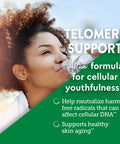 Country Life Ageless Theory Telomere Support - Certified Gluten Free - Certified Vegan By Ava Certified Igen