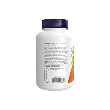 NOW Foods Turmeric Curcumin 120 Veg Capsules