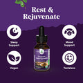 Natures Craft USDA Organic Ashwagandha Liquid Drops - Vegan Liquid Ashwagandha Root Extract for Energy Stress and Mood Support - Tasty Adaptogenic Pure Ashwagandha Tincture for Adults & Kids Non-GMO & Alcohol