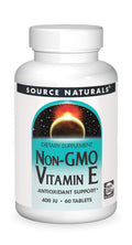 SOURCE S Vitamin E Non-GMO 400 IU Tablet, 60 Count