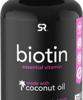 Sports Research Biotin 10000mcg 120ct Krill Oil 1000mg 120ct Bundle