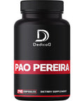 Dedicad 1000Mg Pao Pereira Bark Exact Capsules - 240 Counts For 4-Month Supply - Strong Extract Formula For Immune Health, Body