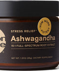 Ashwagandha by Moon Juice - Organic Ashwagandha Root Powder Extract Supplement (15:1 Extract) - Natural Stress Relief, Focus Support & Mood Support - Vegan, Non-GMO, Gluten-Free (72 Servings)