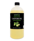 Greenive - 100% Pure Castor Oil - Cold Pressed - Hexane Free - (32 Ounce)