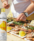 Mantova Spray 100% Extra Virgin Olive Oil Lemon 8 Ounce