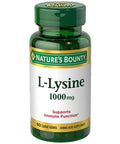 Nature's Bounty L-Lysine 1000 Mg Tablets 60 Ea (Pack Of 12)