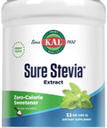 KAL Sure Stevia Extract Powder Low Carb Plant Based Stevia Sweetener Great Taste Zero Calories Zero Sugar Low Glycemic & Perfect for a Keto Diet 60Day Approx. 1820 Servings 3.5oz