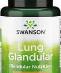 Swanson Raw Lung Glandular 250 Milligrams 60 Capsules