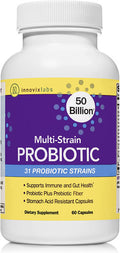 InnovixLabs MultiStrain Probiotic Supplement 50 Billion CFU 60 Pills