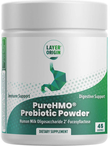 Layer Origin PureHMO Human Milk Oligosaccharide (HMO 2'-FL) Prebiotic Fiber