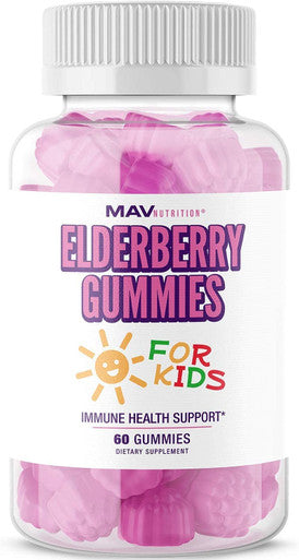 MAV Nutrition Probiotic Gummies Kids Elderberry Gummies Kids Bundle