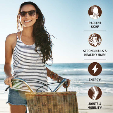 Garden of Life Grass Fed Collagen Coconut Mct Powder - Chocolate 24 Servings Collagen Peptides Powder For Energy Hair Skin Nails Joints Coconut Mcts Probiotics Collagen Protein Powder Supplement