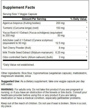 Swanson Uric Acid Cleanse - Natural Supplement Promoting Kidney Support - Features a Powerful Combination of 7 Herbs - (60 Veggie Capsules)