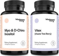 Myo DChiro Inositol Vitex Hormone Balance Healthy Ovarian Function Fertility Support Vegan Friendly